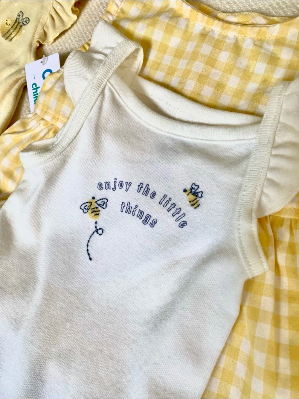 Carter's Bee Themed Baby Girl Bundle